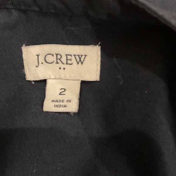 J Crew Factory Navy Blue Dress Size 2 - Picture 4 of 7